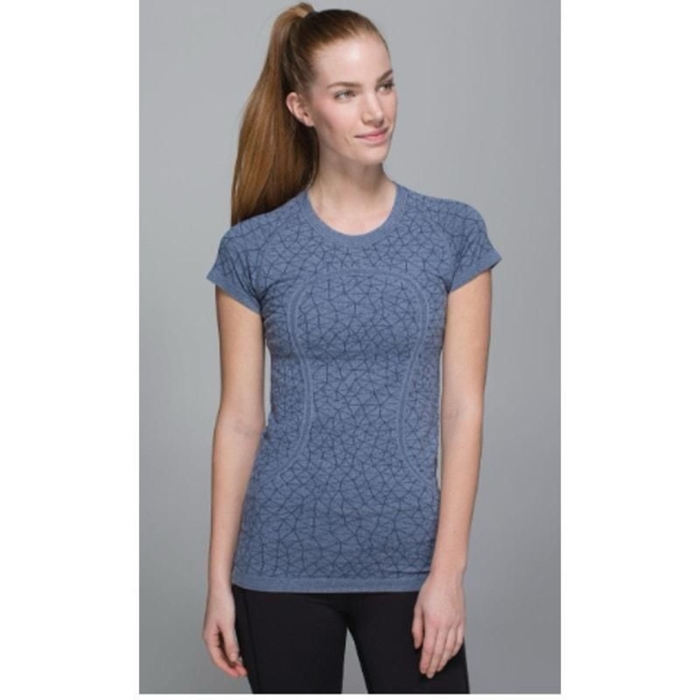 grey short sleeve swiftly tech top